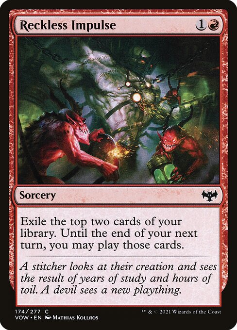 Reckless Impulse - Innistrad: Crimson Vow #174