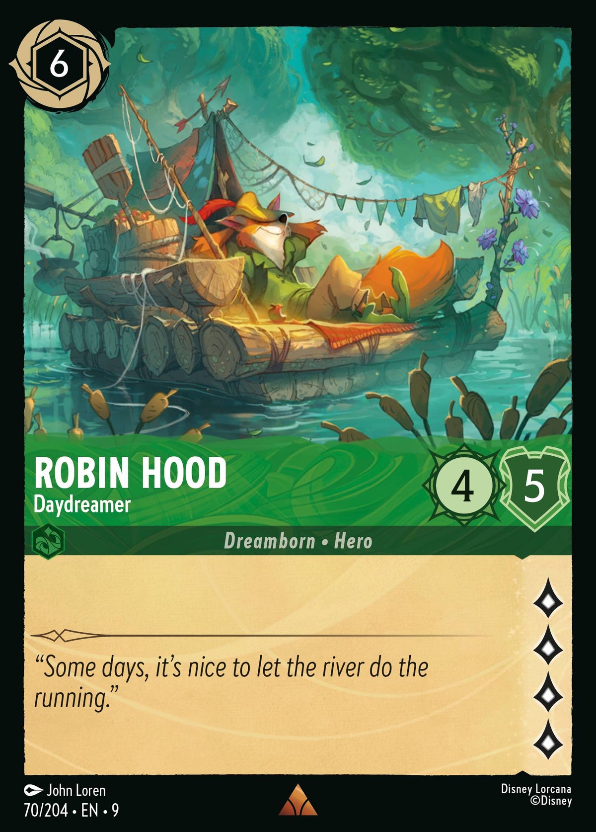 Robin Hood - Daydreamer | Fabled | 70/204 | Normal