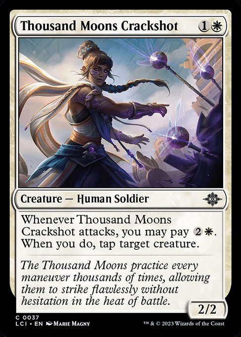 Thousand Moons Crackshot - The Lost Caverns of Ixalan #37