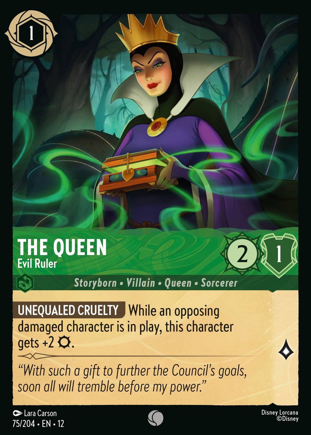 The Queen - Evil Ruler | Wilds Unknown | 75/204 | Normal