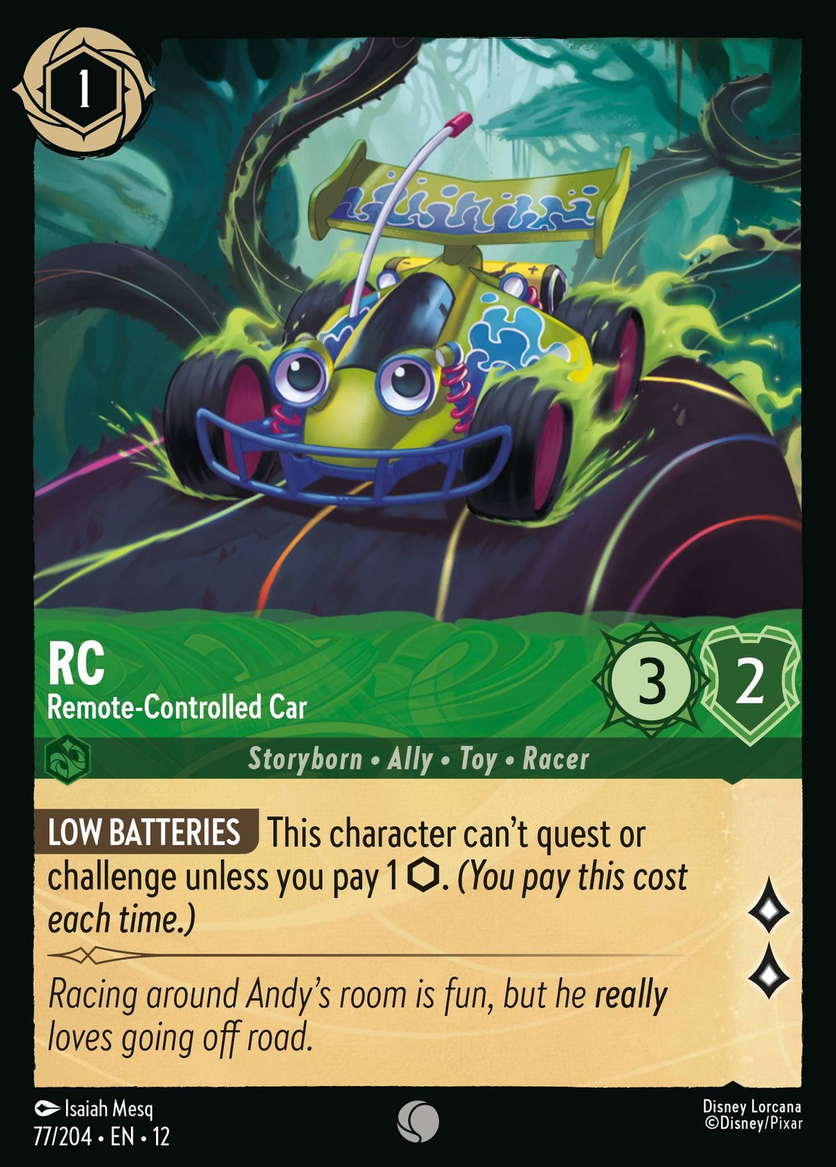 RC - Remote-Controlled Car | Wilds Unknown | 77/204 | Cold Foil