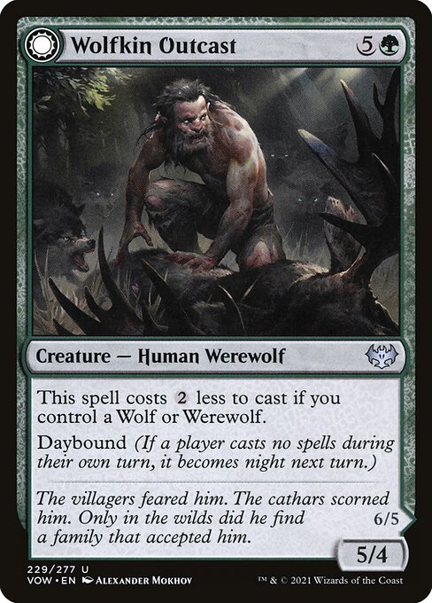 Wolfkin Outcast // Wedding Crasher - Innistrad: Crimson Vow #229