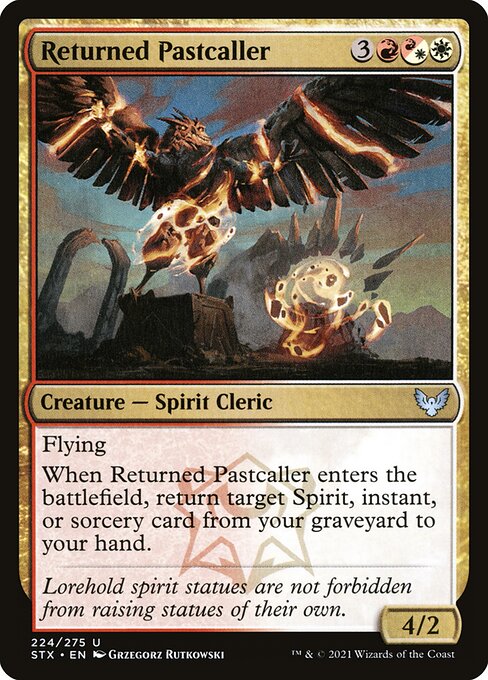 Returned Pastcaller - Strixhaven: School of Mages #224