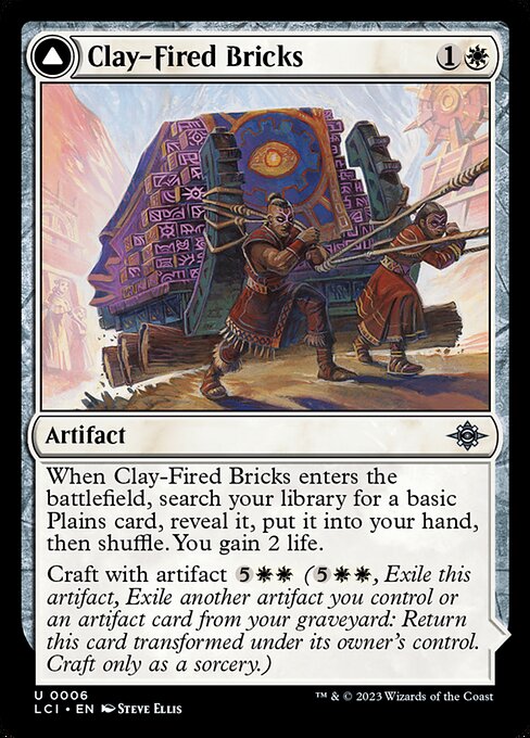 Clay-Fired Bricks // Cosmium Kiln - The Lost Caverns of Ixalan #6
