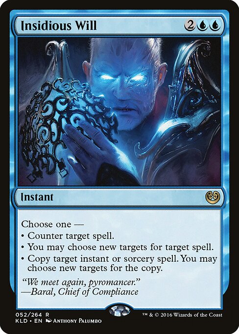 Insidious Will - Kaladesh #52