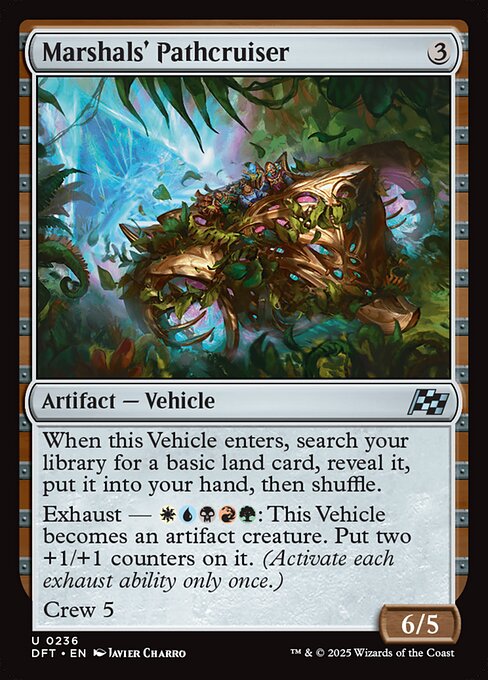 Marshals' Pathcruiser - Aetherdrift #236