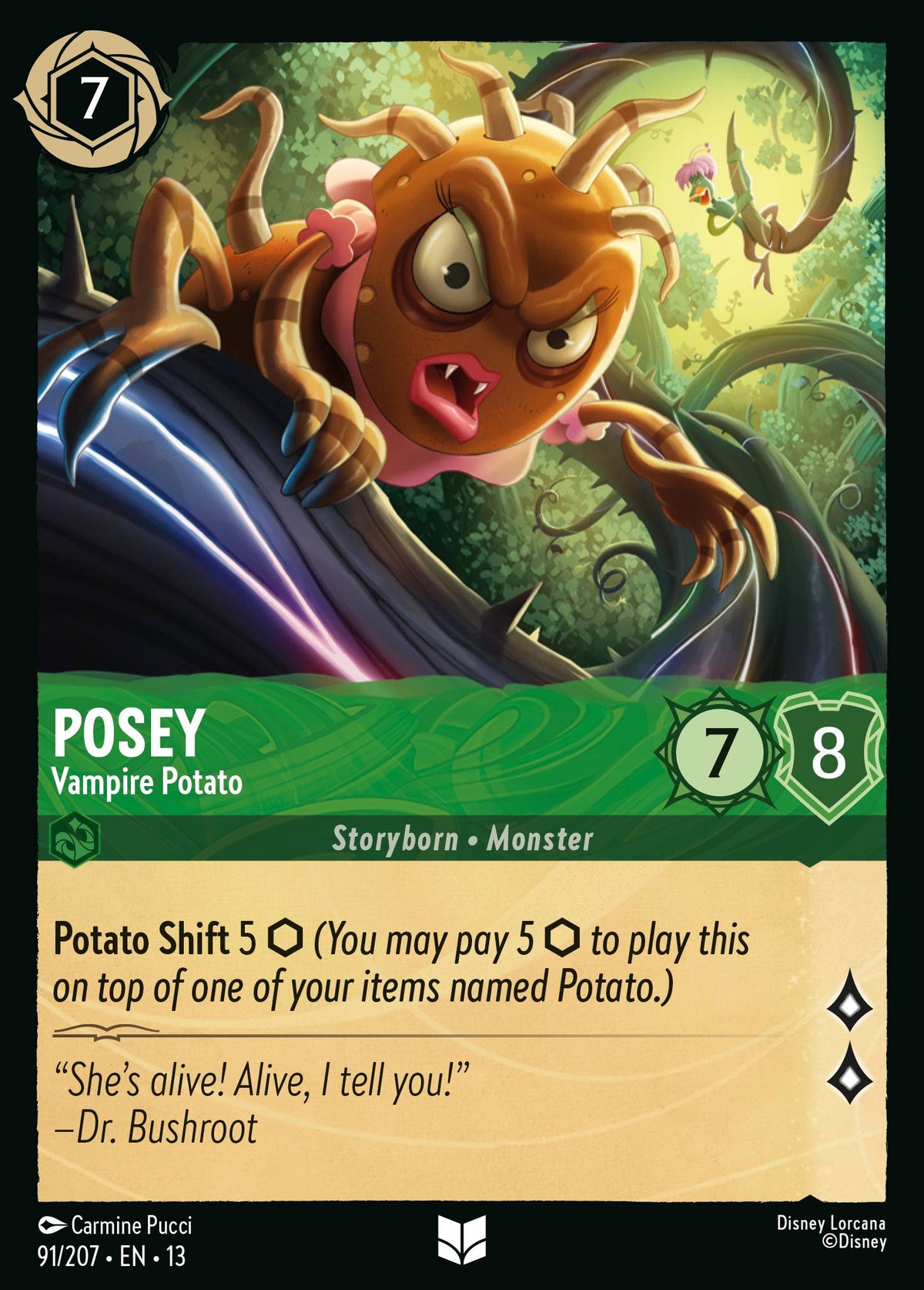Posey - Vampire Potato | Attack of the Vine! | 91/207 | Normal