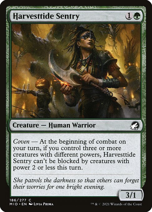 Harvesttide Sentry - Innistrad: Midnight Hunt #186