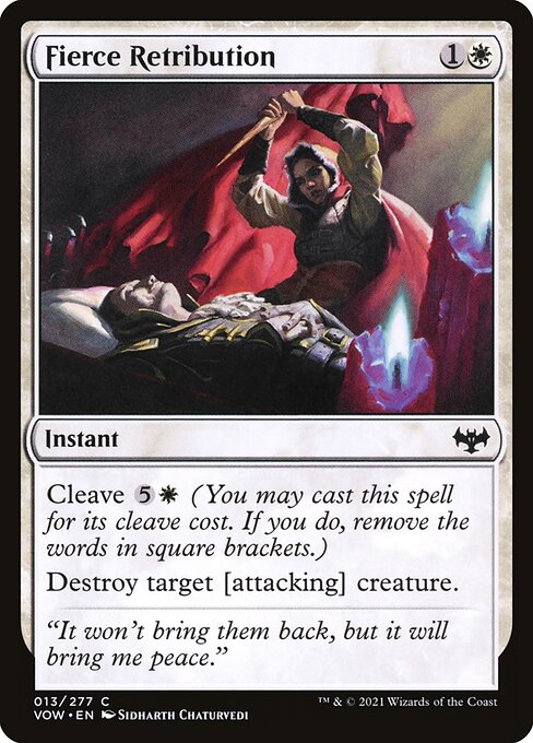 Fierce Retribution - Innistrad: Crimson Vow #13