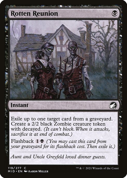 Rotten Reunion - Innistrad: Midnight Hunt #119