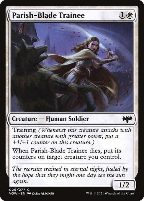 Parish-Blade Trainee - Innistrad: Crimson Vow #29