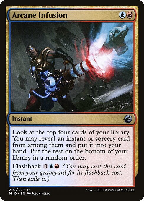 Arcane Infusion - Innistrad: Midnight Hunt #210