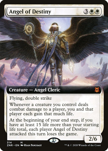 ANGEL OF DESTINY EXTENDED ART