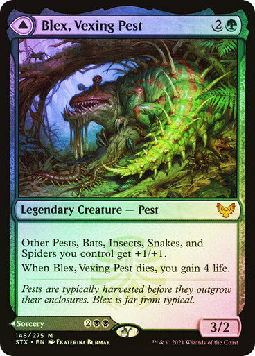 BLEX,VEXING PEST PRE-RELEASE (FOIL)