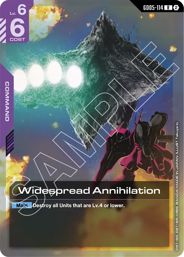 Widespread Annihilation | GD05-114 | Foil