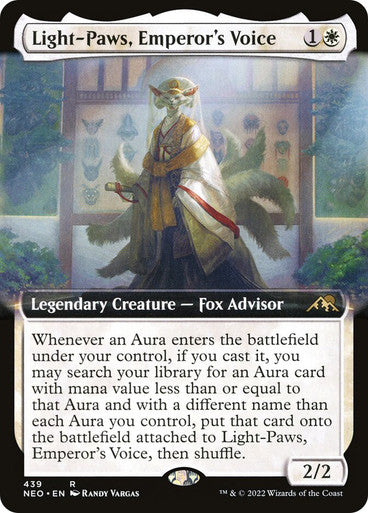 LIGHT-PAWS, EMPEROR'S VOICE EXTENDED ART