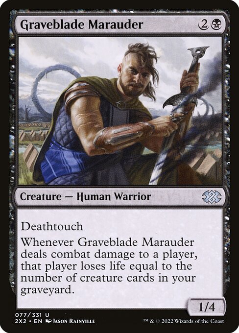 Graveblade Marauder - Double Masters 2022 #77