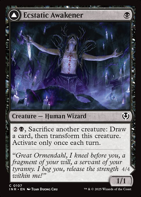 Ecstatic Awakener // Awoken Demon - Innistrad Remastered #107