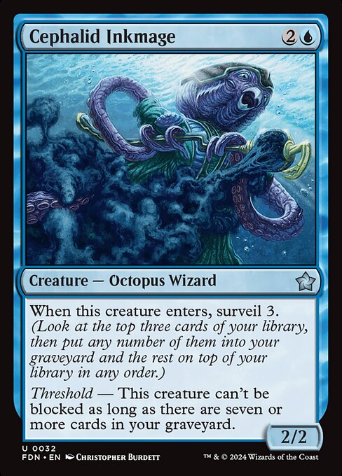 Cephalid Inkmage - Foundations #32