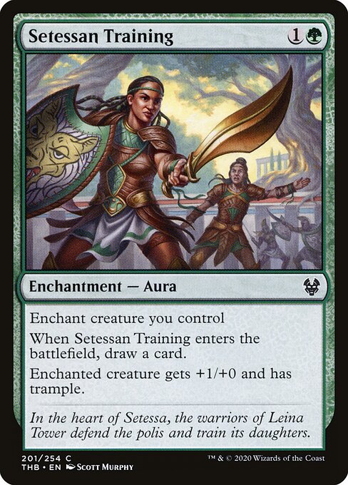 Setessan Training - Theros Beyond Death #201