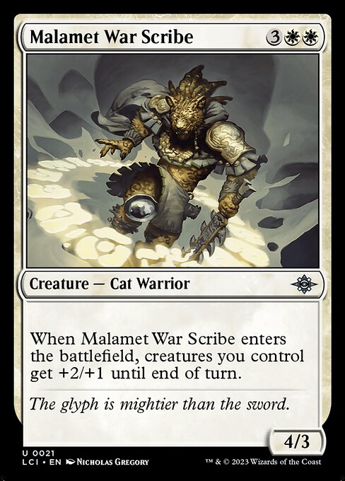 Malamet War Scribe - The Lost Caverns of Ixalan #21