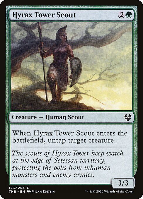 Hyrax Tower Scout - Theros Beyond Death #173