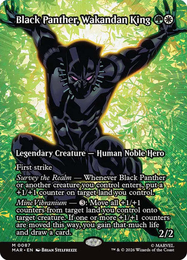BLACK PANTHER, WAKANDA KING