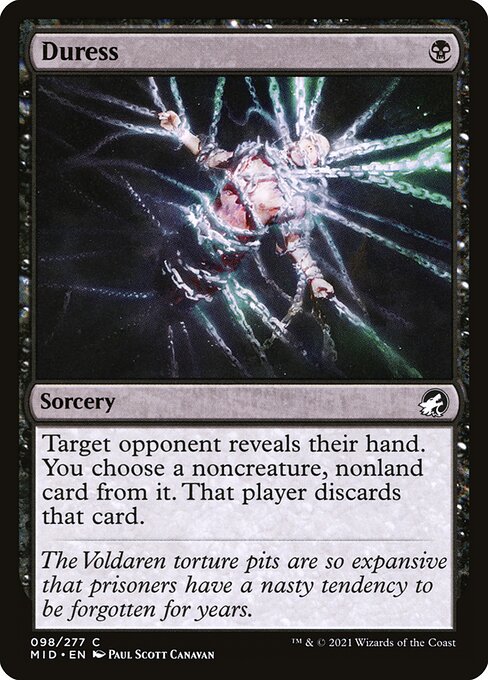 Duress - Innistrad: Midnight Hunt #98