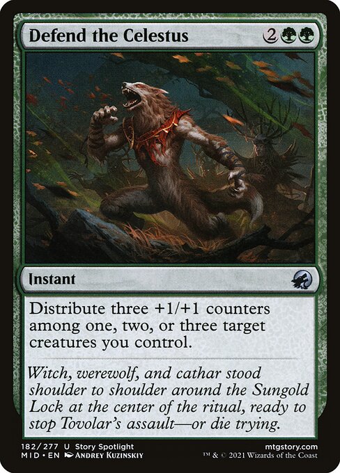 Defend the Celestus - Innistrad: Midnight Hunt #182