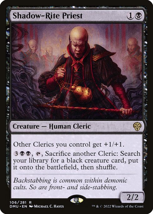 Shadow-Rite Priest - Dominaria United #106