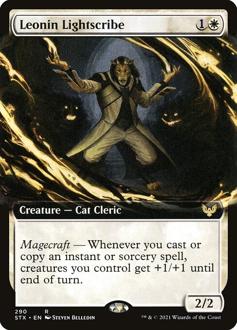 Leonin Lightscribe - Strixhaven: School of Mages #290