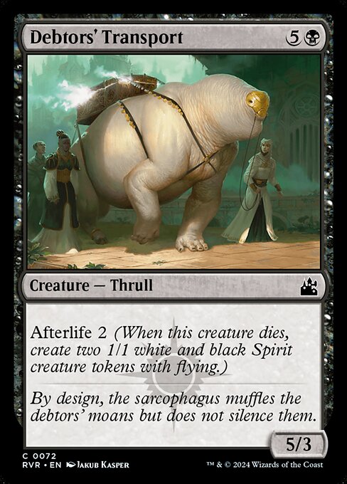 Debtors' Transport - Ravnica Remastered #72