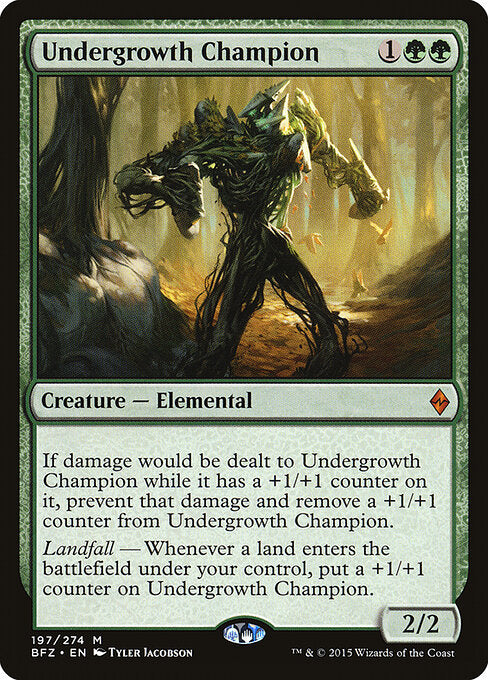 Undergrowth Champion - Battle for Zendikar #197