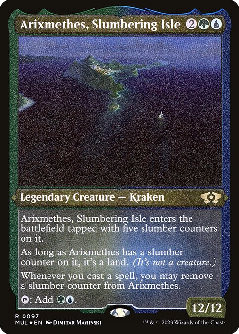 Arixmethes, Slumbering Isle - Multiverse Legends #97