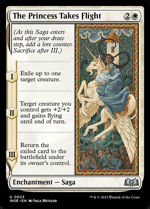 The Princess Takes Flight - Wilds of Eldraine #23