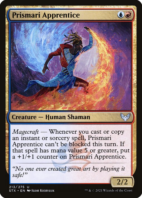 Prismari Apprentice - Strixhaven: School of Mages #213
