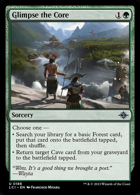 Glimpse the Core - The Lost Caverns of Ixalan #186