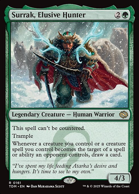 Surrak, Elusive Hunter - Tarkir: Dragonstorm #161
