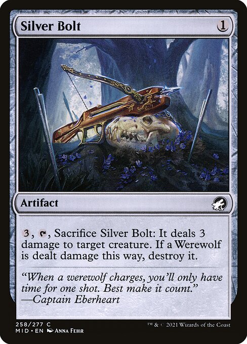 Silver Bolt - Innistrad: Midnight Hunt #258