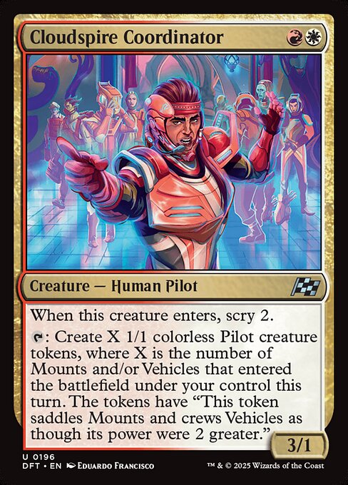 Cloudspire Coordinator - Aetherdrift #196