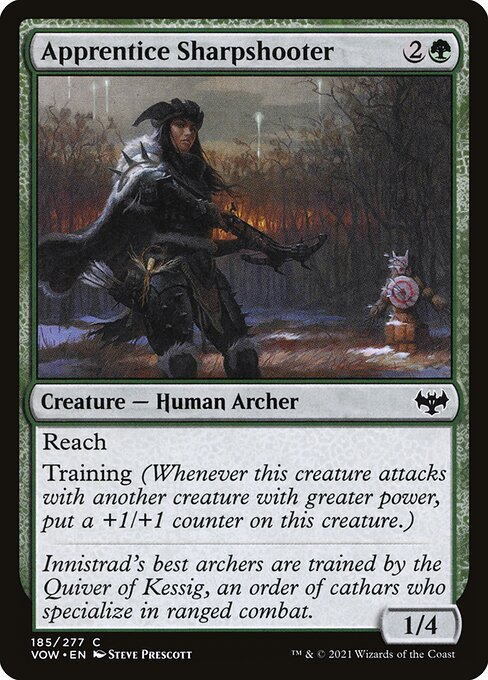Apprentice Sharpshooter - Innistrad: Crimson Vow #185