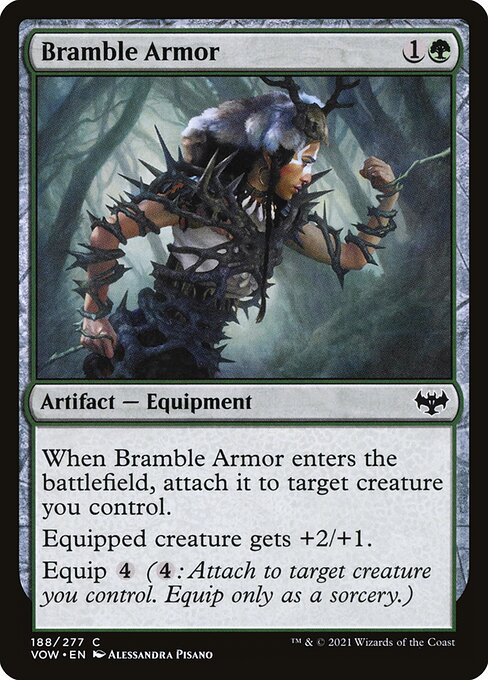 Bramble Armor - Innistrad: Crimson Vow #188