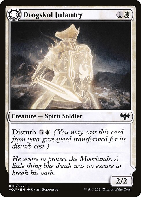 Drogskol Infantry // Drogskol Armaments - Innistrad: Crimson Vow #10
