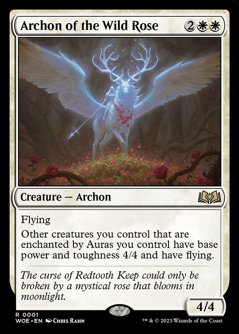 Archon of the Wild Rose - Wilds of Eldraine #1