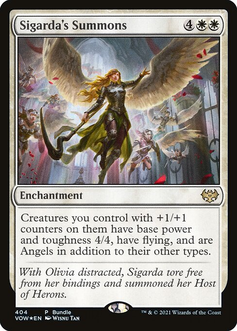 Sigarda's Summons - Innistrad: Crimson Vow #404