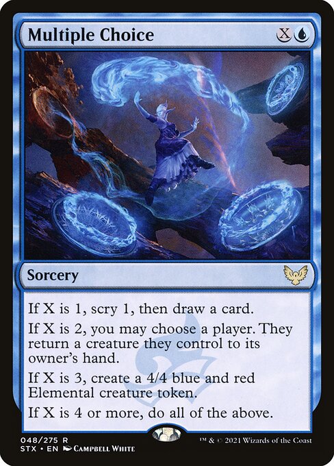 Multiple Choice - Strixhaven: School of Mages #48
