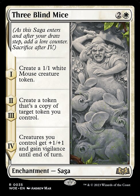 Three Blind Mice - Wilds of Eldraine #35
