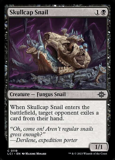 Skullcap Snail - The Lost Caverns of Ixalan #119