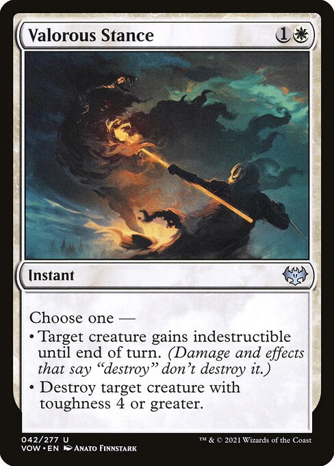 Valorous Stance - Innistrad: Crimson Vow #42