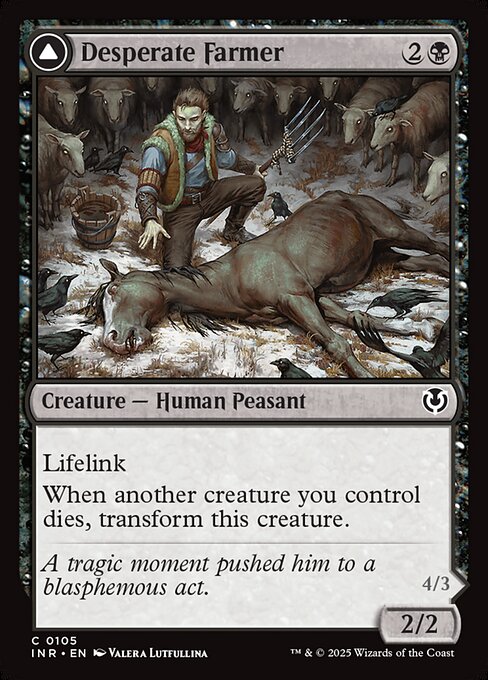 Desperate Farmer // Depraved Harvester - Innistrad Remastered #105